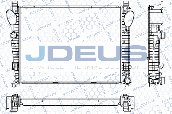 Radiator, engine cooling (RA0170710)