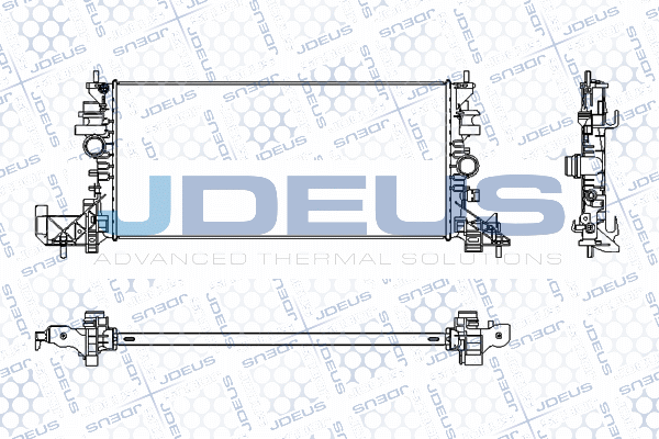 Radiator, engine cooling (M-0201330)