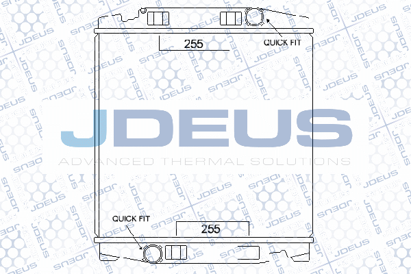 Radiator, engine cooling (M-1140140)