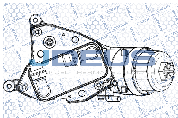 Oil Cooler, engine oil (M-4111260)