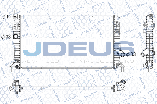 Radiator, engine cooling (016M35)