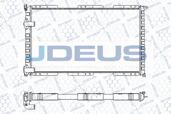 Radiator, engine cooling (M-023018A)