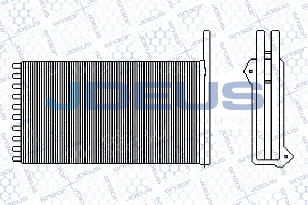 Heat Exchanger, interior heating (212M04)