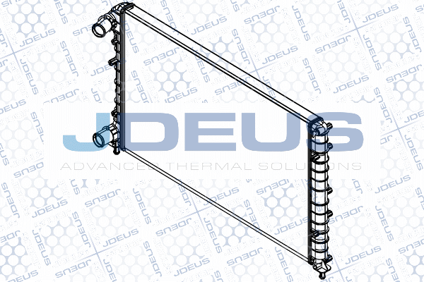 Radiator, engine cooling (RA0110810)