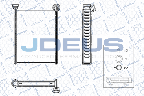 Heat Exchanger, interior heating (M-2231310)