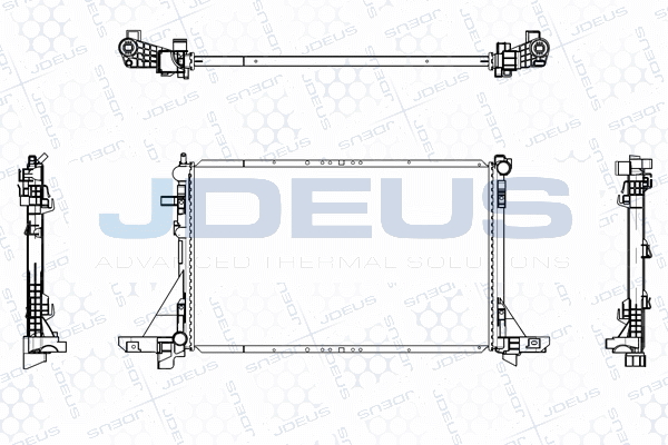 Radiator, engine cooling (M-0231110)