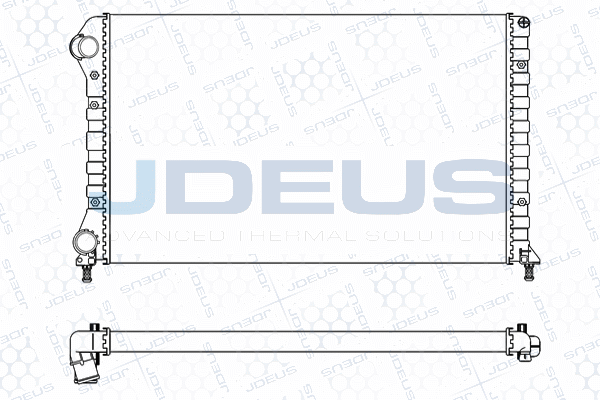 Radiator, engine cooling (M-011081A)