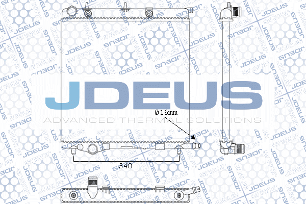 Radiator, engine cooling (M-0070090)