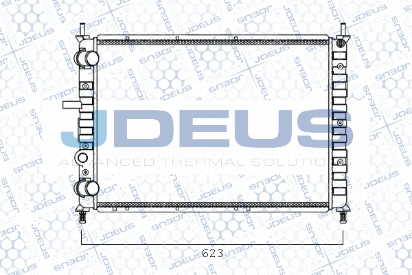 Radiator, engine cooling (M-0110540)