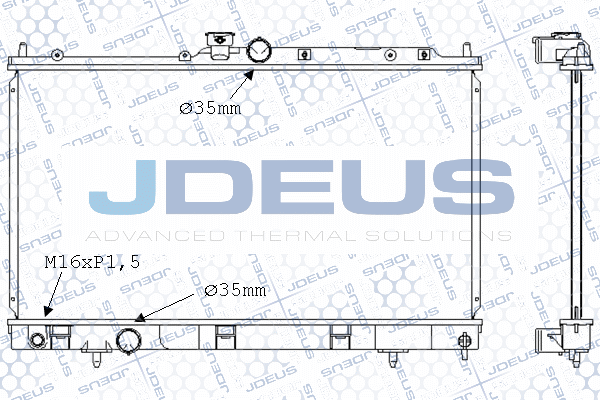 Radiator, engine cooling (M-0180350)