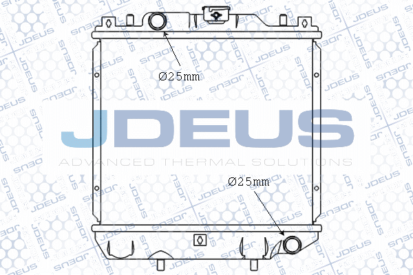 Radiator, engine cooling (M-055000A)