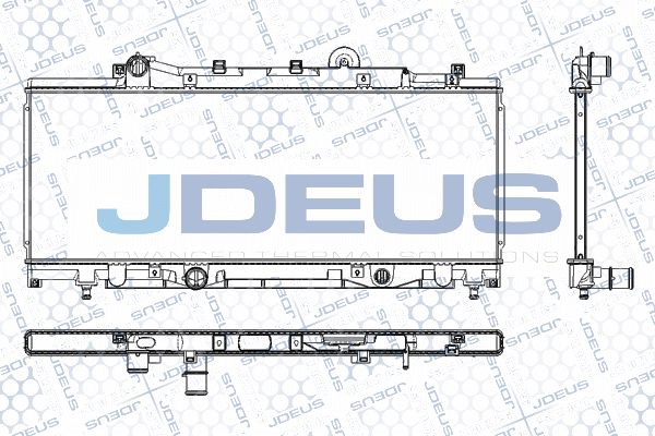 Radiator, engine cooling (RA0110330)