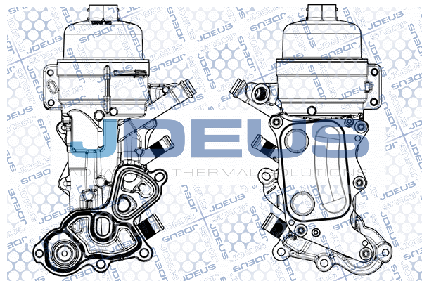 Oil Cooler, engine oil (M-4210350)