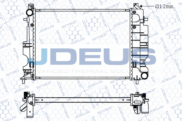 Radiator, engine cooling (M-0240170)