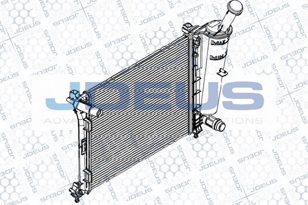 Radiator, engine cooling (RA0111360)