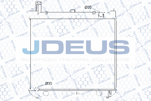 Radiator, engine cooling (028M06)