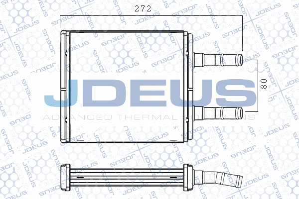 Heat Exchanger, interior heating (M-2540150)