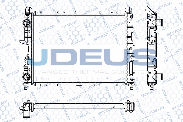 Radiator, engine cooling (RA0110230)