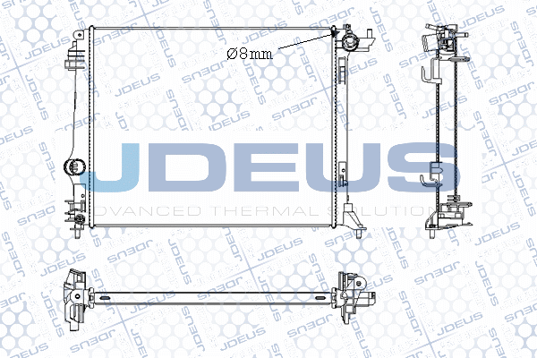 Radiator, engine cooling (M-0231350)