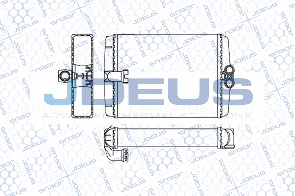 Heat Exchanger, interior heating (217M34A)