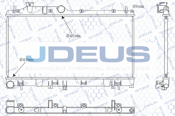 Radiator, engine cooling (M-0260130)
