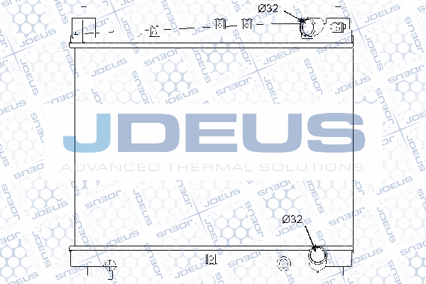 Radiator, engine cooling (028M56)
