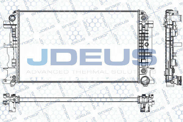 Radiator, engine cooling (RA0170890)