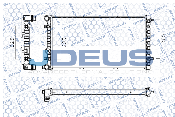 Radiator, engine cooling (M-0300700)