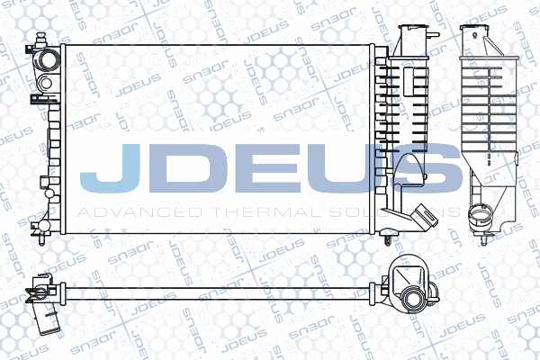 Radiator, engine cooling (M-0070410)