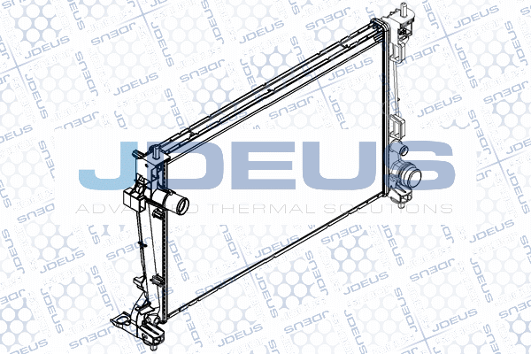 Radiator, engine cooling (RA0000120)