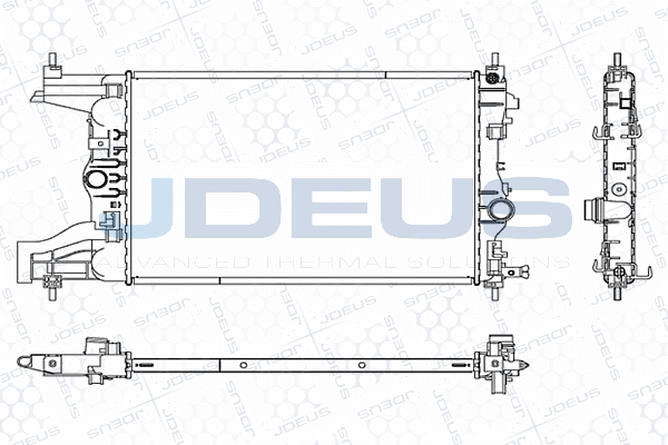 Radiator, engine cooling (M-0201050)