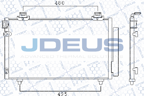 Condenser, air conditioning (728M53)