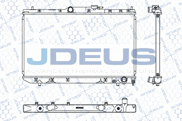 Radiator, engine cooling (028M66)
