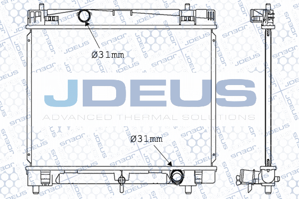Radiator, engine cooling (M-0280030)