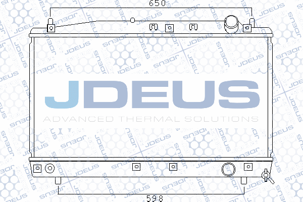 Radiator, engine cooling (M-0280640)