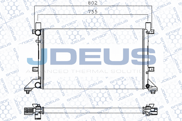 Radiator, engine cooling (030M17)