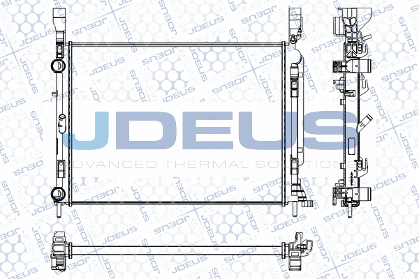 Radiator, engine cooling (RA0231080)