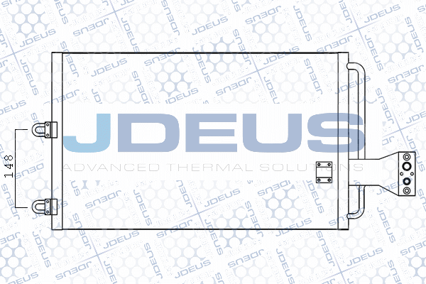 Condenser, air conditioning (707V17)