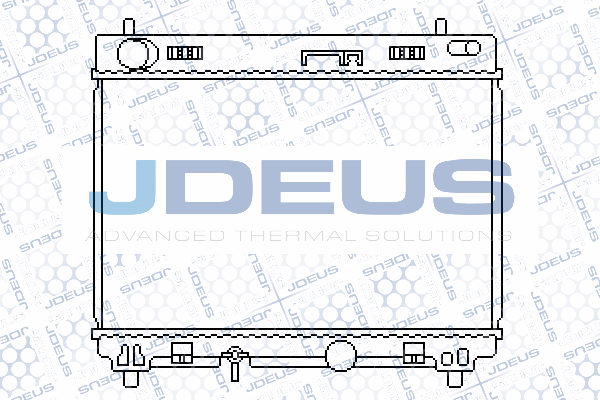 Radiator, engine cooling (028M67)
