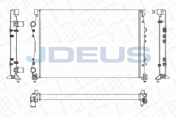 Radiator, engine cooling (M-0230531)