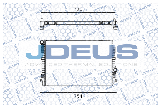 Radiator, engine cooling (M-0300720)