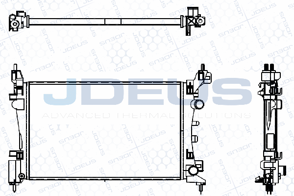 Radiator, engine cooling (M-0200950)