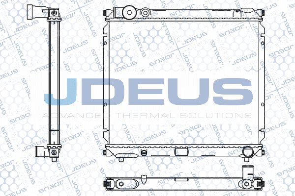 Radiator, engine cooling (M-042008A)