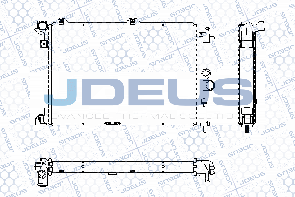 Radiator, engine cooling (RA0200630)
