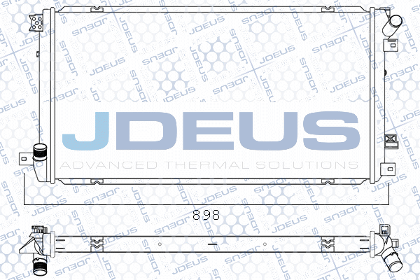 Radiator, engine cooling (M-0231290)