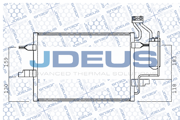 Condenser, air conditioning (720M10)