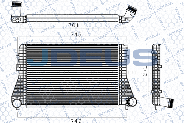 Charge Air Cooler (M-830073A)
