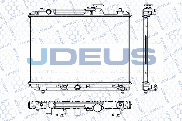Radiator, engine cooling (RA0420031)