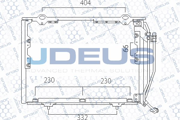 Condenser, air conditioning (717M33)