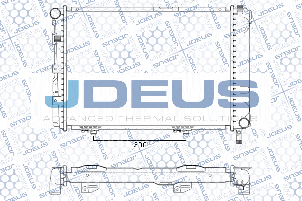 Radiator, engine cooling (M-0170080)